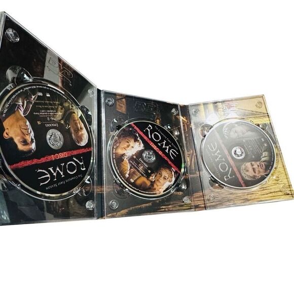Rome: The Complete First Season (DVD, 6-Disc Set) HBO Wooden  Box version - Picture 6 of 10